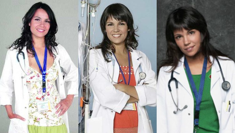 Diana Palazón como Laura Llanos en la serie de Telecinco 'Hospital Central'