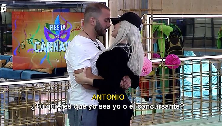 Ylenia y Antonio Tejado más cerca que nunca en 'GH DÚO'/ Foto: Telecinco.es 