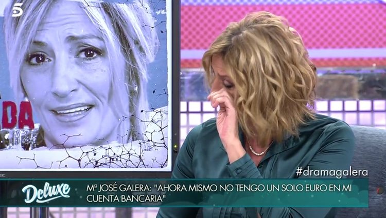 María José Galera se emociona hablando de su madre / Telecinco.es