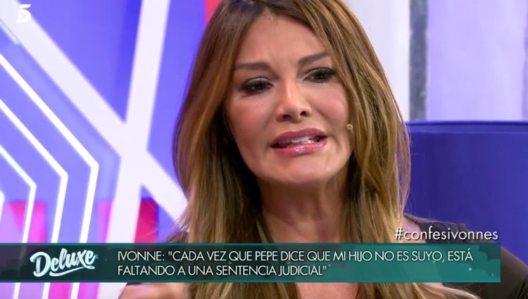 Ivonne Reyes hablando de Pepe Navarro / Telecinco.es