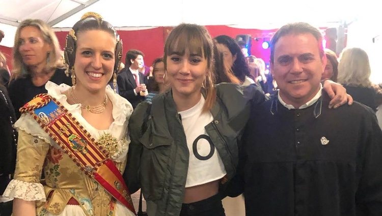 Aitana Ocaña en las Fallas de Valencia | Foto: Instagram