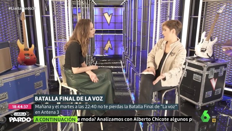 Eva González en 'Liarla Pardo' | Foto: LaSexta.es 