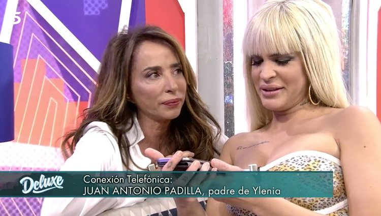 Ylenia y María Patiño emocionadas en 'Sábado Deluxe' | Foto: telecinco.es