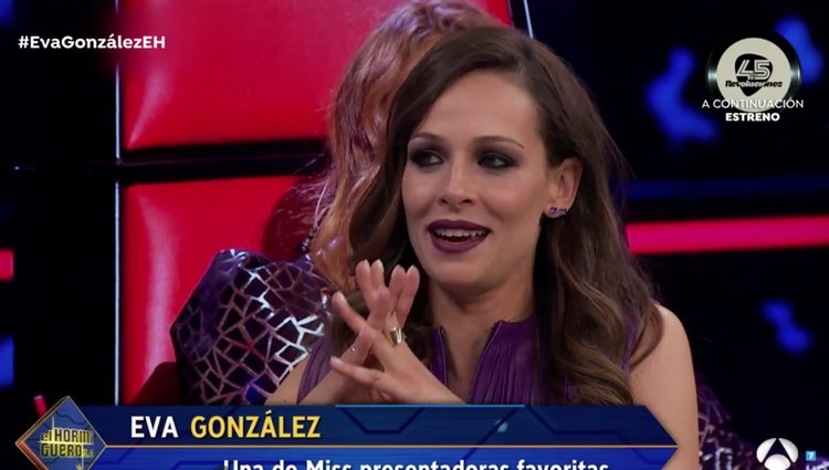 Eva González en 'El Hormiguero' | Foto: antena3.com
