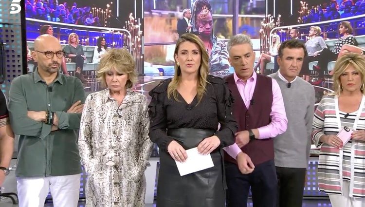 Carlota Corredera dando la noticia | Foto: telecinco.es