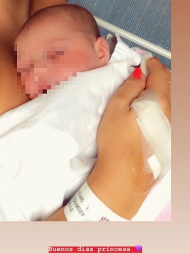 La hija recién nacida de Carlos e Ivy | Instagram