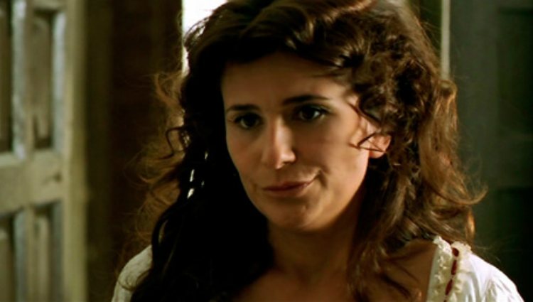 Gema López caracterizada como Isabel en el cortometraje 'El tercer día'