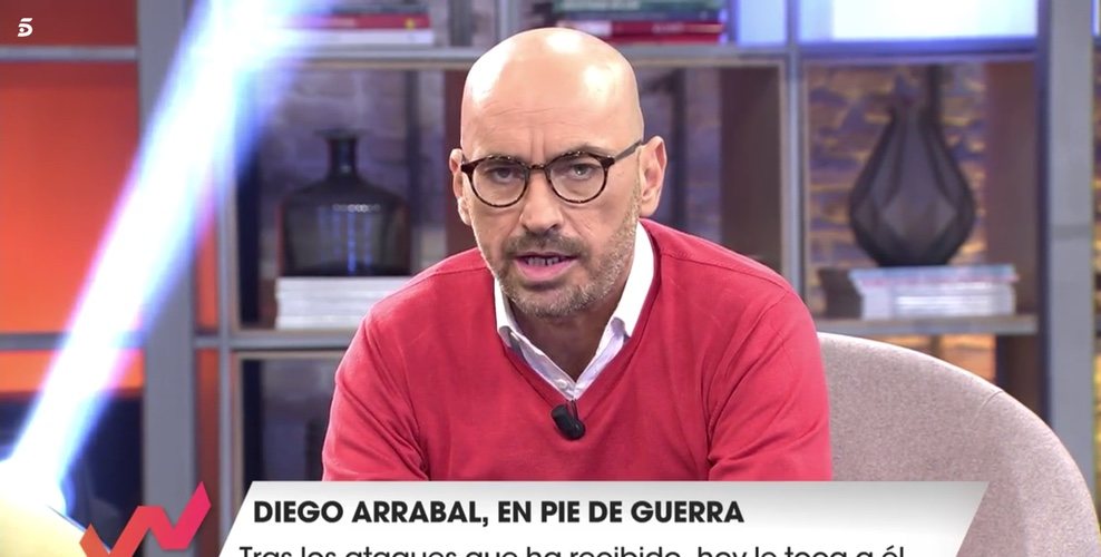 Diego Arrabal hablando para 'Viva la Vida'