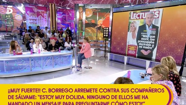 Mila Ximénez hablando del tema | Foto: telecinco.es