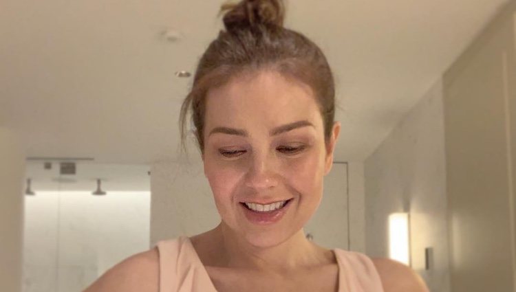 Thalía sin maquillaje/ Foto: Instagram