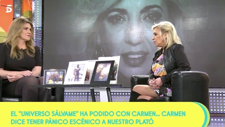 Carmen Borrego explicando la situación | Foto: telecinco.es