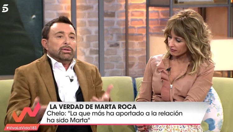 José Manuel Parada da su opinión de la entrevista de Chelo y Marta en 'Viva la vida' / foto: telecinco.es