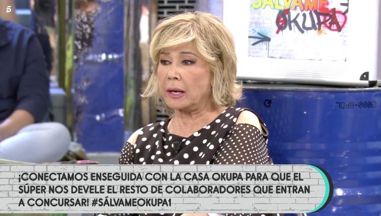 Mila Ximénez en 'Sálvame' | Foto: Telecinco.es