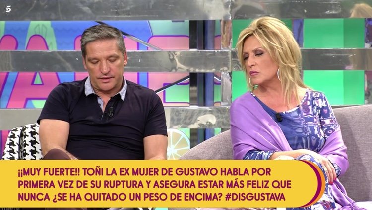 Lydia Lozano le echa en cara a Gustavo González sus decisiones/ Foto: Telecinco