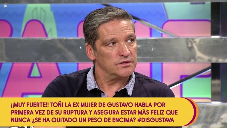 Gustavo González opina sobre la llamada de Toñi/ Foto: Telecinco