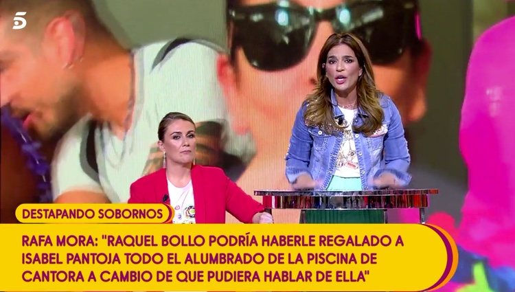 Raquel Bollo contestando a Las Mellis / Telecinco.es