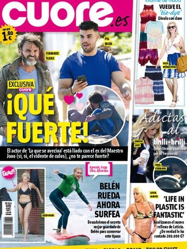 Fernando Tejero y Pol Badía en la portada de Cuore
