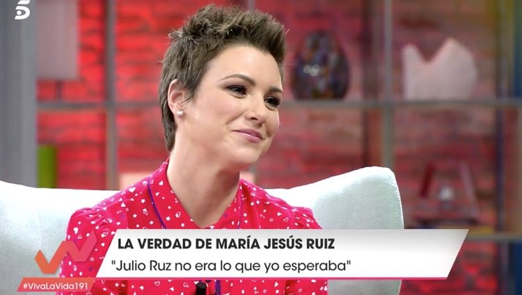 María Jesús Ruíz habla sobre sus relaciones sentimentales en 'Viva la vida'