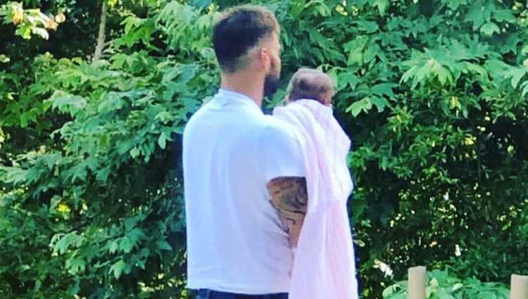 Ricky Martin y su hija Lucía/foto:Instagram