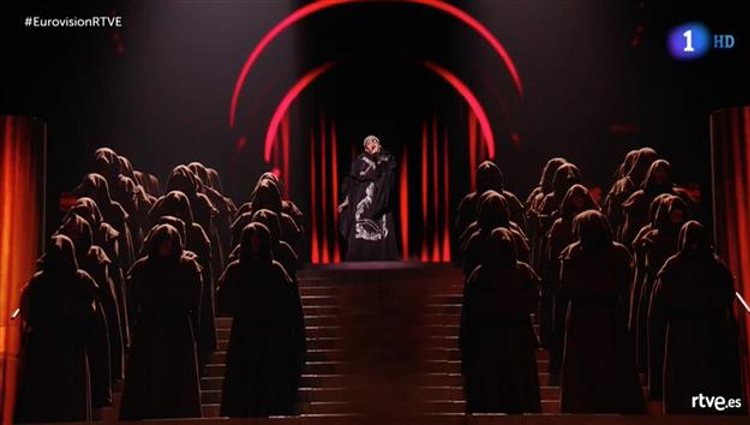 Madonna en su actuación en Eurovisión 2019 / foto: RTVE.es