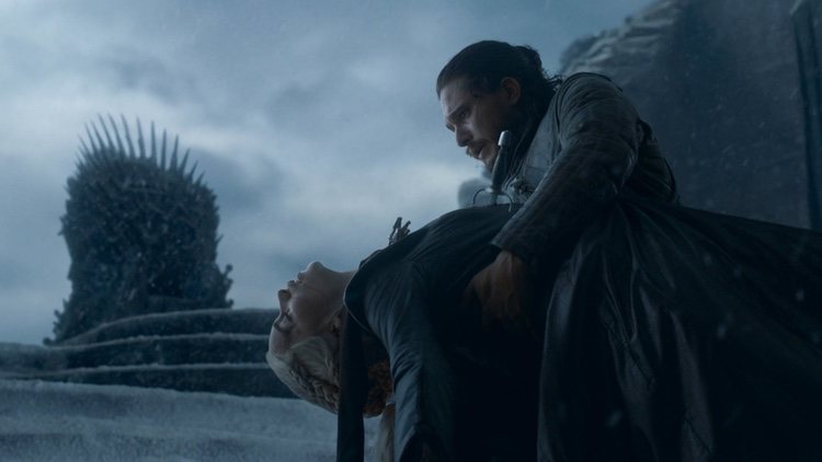 Jon Snow asesinó a Danerys Targaryen