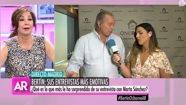Bertín Osborne en 'El Programa de Ana Rosa' | Foto: Telecinco.es