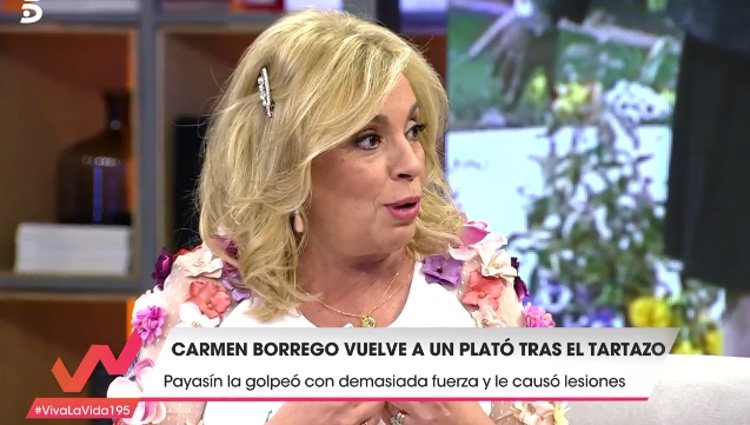 Carmen Borrego en 'Viva la vida' / Telecinco.es