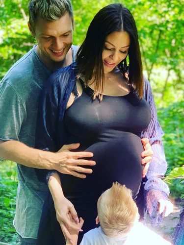 Nick Carter, Lauren Kitt y su hijo Odín esperan un nuevo miembro en la familia / Foto: Instagram