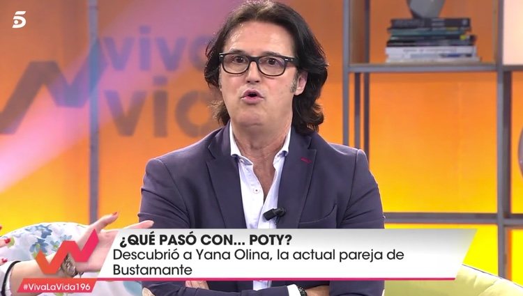 Poty hablando de Bustamante en 'Viva la vida' / Telecinco.es