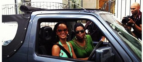 Rihanna y Oprah Winfrey se reúnen en Barbados, ¿será para la próxima gran entrevista a la cantante?