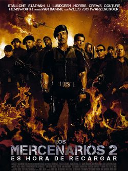 Jason Stathan, Jean Claude Van Damme y Dolph Lundgren presentan 'Los Mercenarios 2' en Madrid