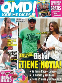 David Bisbal pillado con su nueva novia: Raquel Jiménez, una modelo de Sevilla