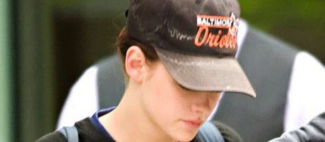 Kristen Stewart con la gorra de su exnovio