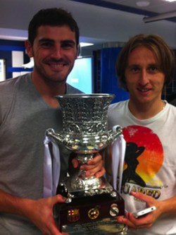 Iker Casillas y Luka Modric | Foto: Facebook