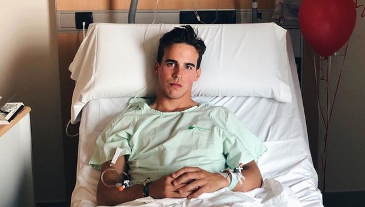 Gonzalo Caballero ingresado en el hospital l Foto: Instagram