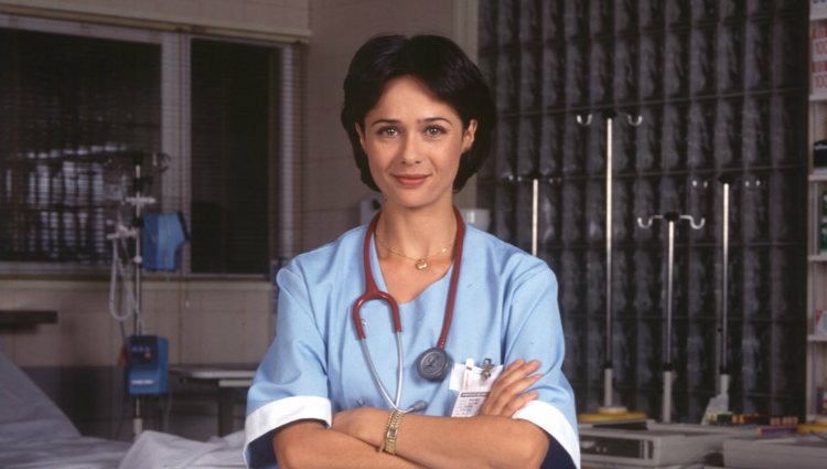 Diana Lázaro como Leonor en la serie de Telecinco 'Hospital Central'