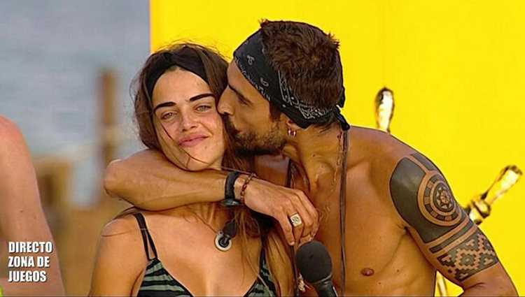 Violeta y Fabio comienzan su relación en 'Supervivientes 2019' / Foto: telecinco.es