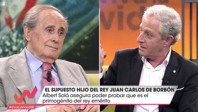 Peñafiel carga contra Solà en 'Viva la Vida' | Foto: Telecinco.es