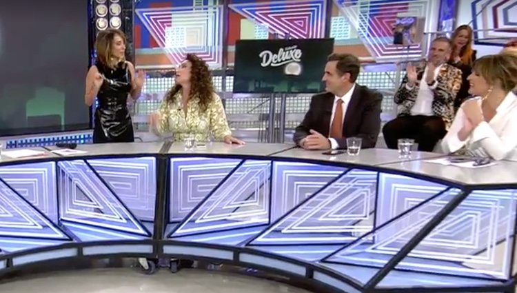 Cristina Rodríguez en 'Sábado Deluxe' / Foto: Telecinco.es