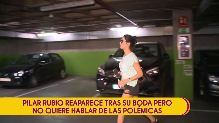 Pilar Rubio reaparece tras su boda con Ramos/ Foto: 'Sálvame'