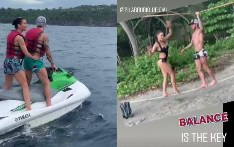 Sergio Ramos y Pilar Rubio disfrutando de Costa Rica / Instagram