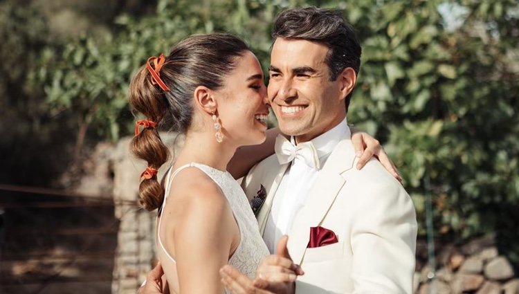 Imagen de la boda de Candela Serrat y Daniel Muriel. Fotografía del Instagram de Daniel Muriel