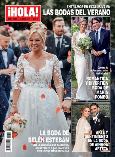 La portada de Belén Esteban en su boda