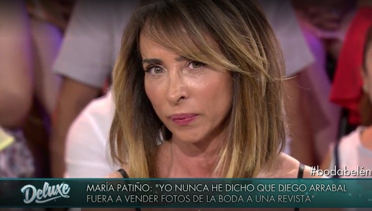María Patiño en 'Sábado Deluxe'/ Foto: telecinco.es