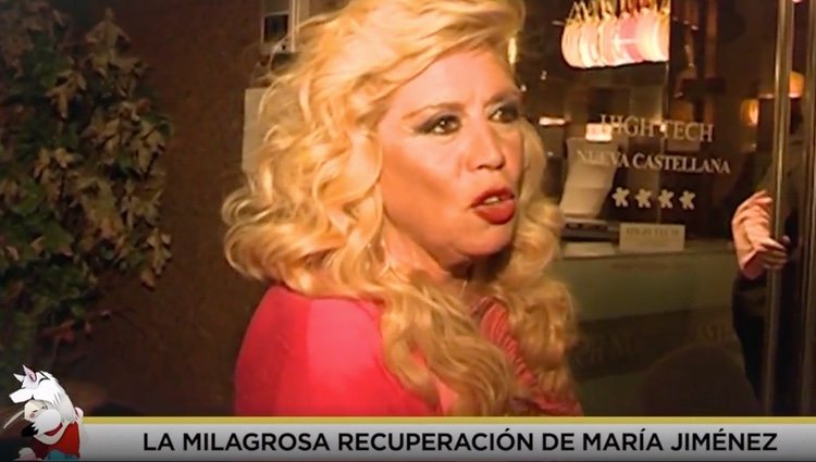 Reportaje sobre María Jiménez en 'Socialité' / Foto: Telecinco.es