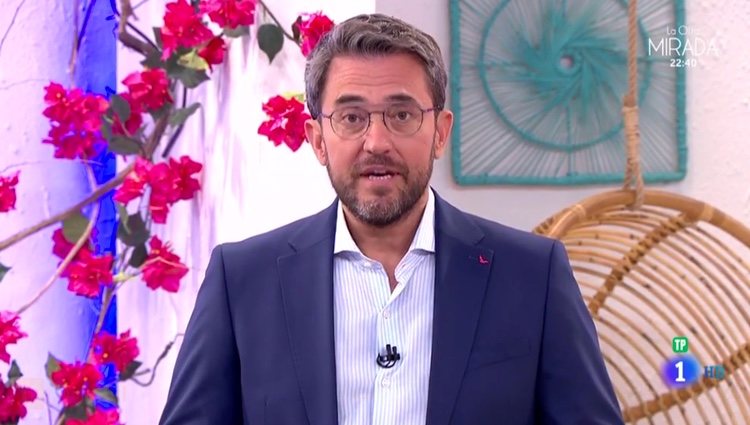 Máximo Huerta arrancando su nuevo programa / RTVE.es
