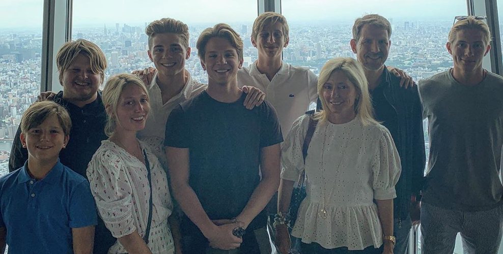 La Familia Real en el Skytree de Tokio | Instagram: mariechantal22