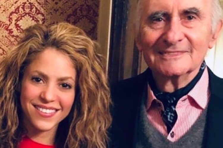 Shakira con Fernando de la Rúa/ Foto: Instagram