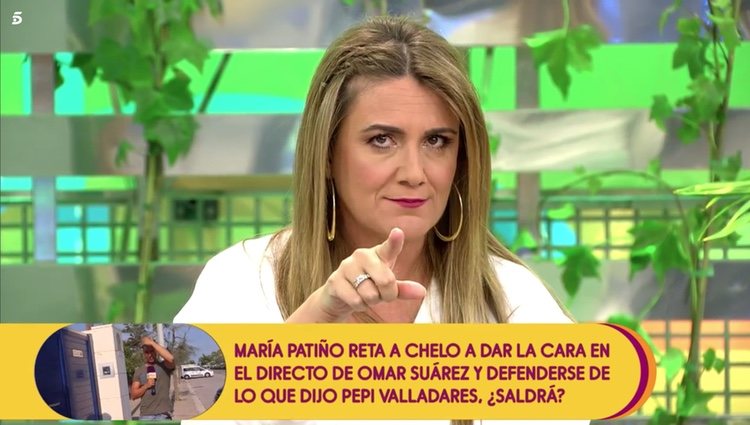 Carlota Corredera reprocha su comportamiento a Chelo García Cortés en 'Sálvame' Foto: Telecinco