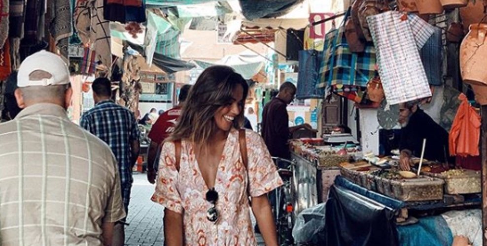 Lara Álvarez disfrutando de sus merecidas vacaciones en Marrakech | Instagram